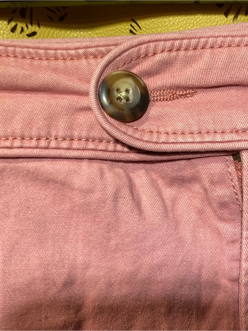 Canyon River Blues Soft Pink Cotton Bermuda Shorts